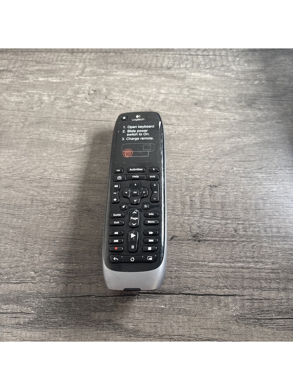 Logitech Harmony Remote 800 Full Keyboard N-R0004 Universal FOR PARTS